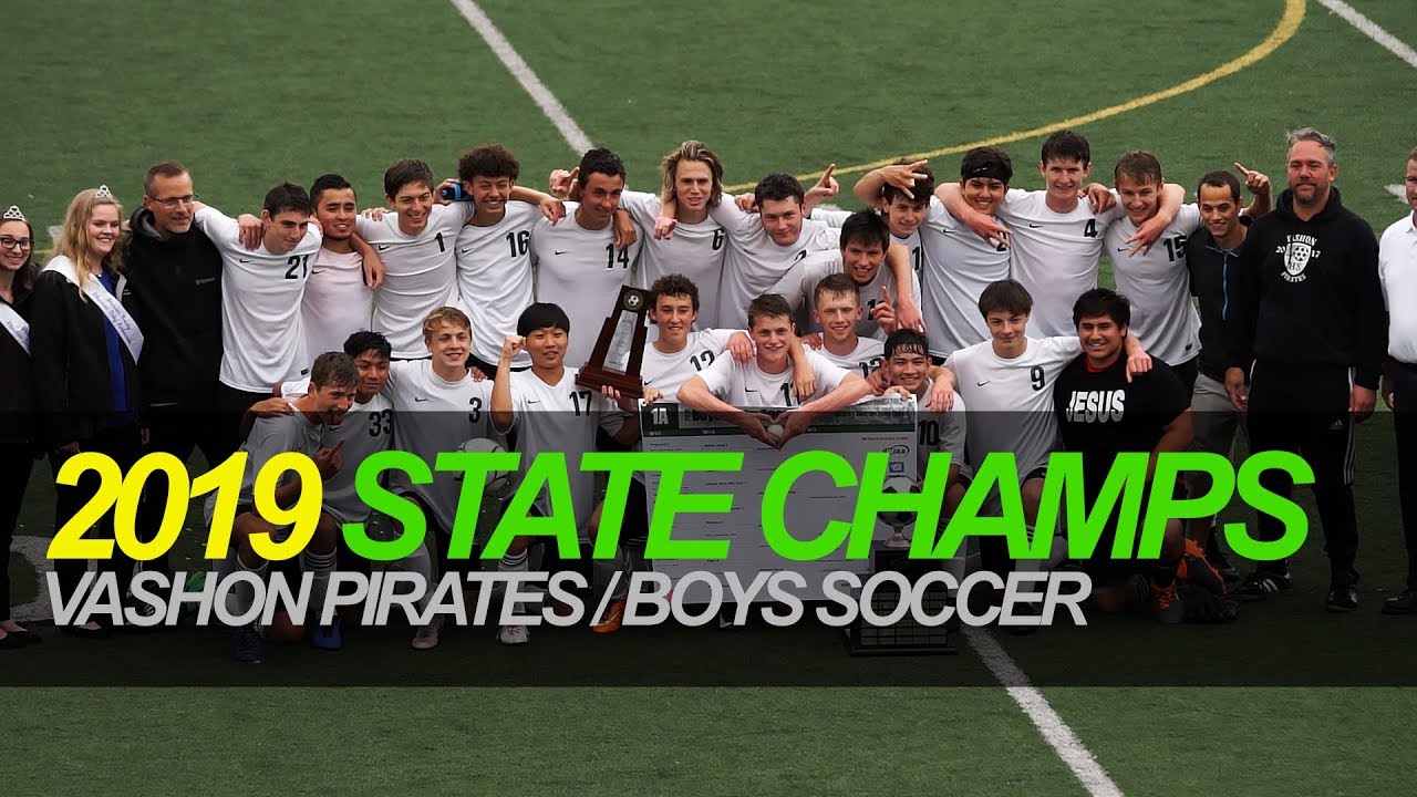 2019 Vashon Soccer State Champs