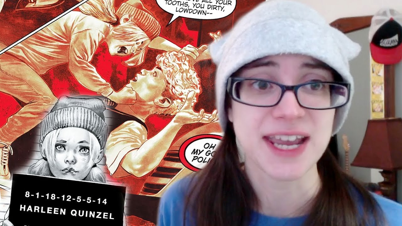 Beat Up by a 10 year old!? - Let's Read Harley Quinn Breaking Glass (2)