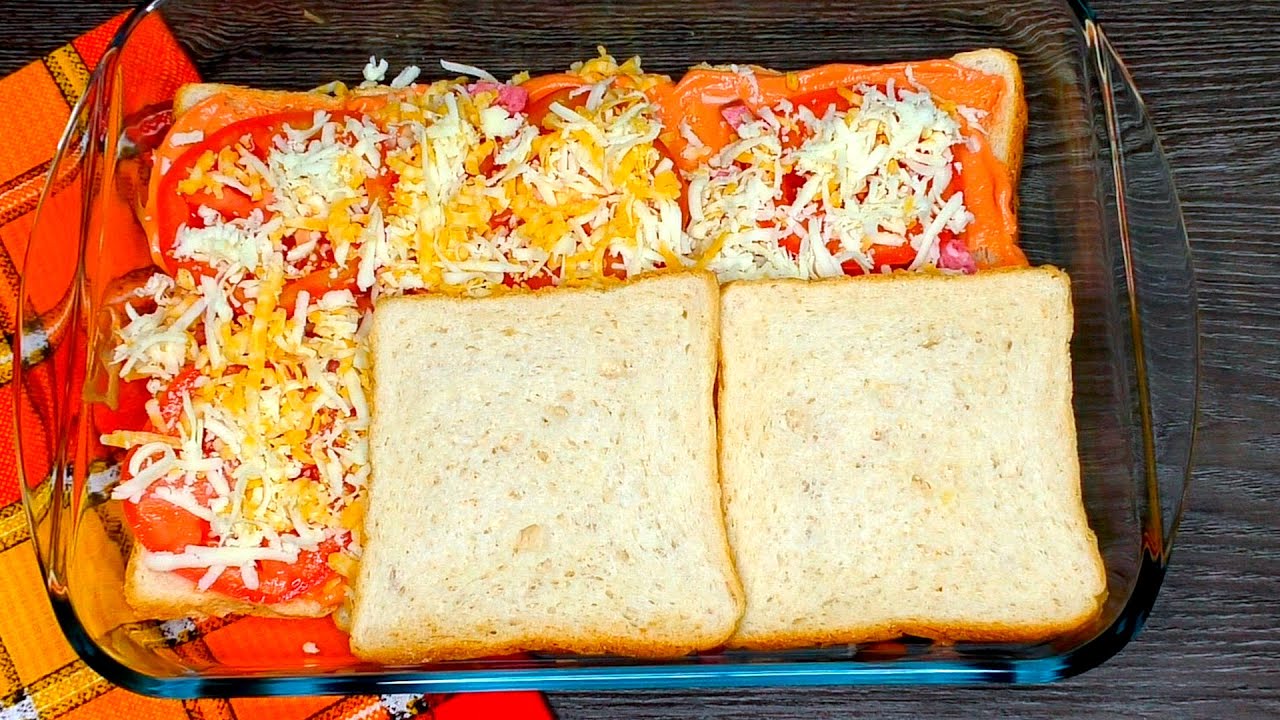 Schnelles Fr&uuml;hst&uuml;ck-alles gefaltet und in den Ofen! PIZZA-KUCHEN ohne Teig! #18