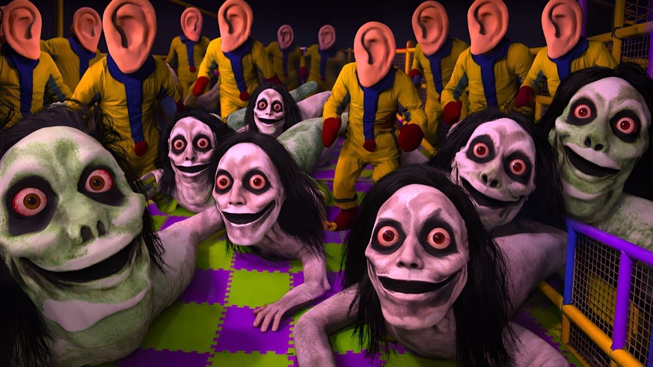 20 ALPHA and WHISPERING WYRM and Screecho The Clown  INTO PLAYROOMS is SCARY.The classrooms horror