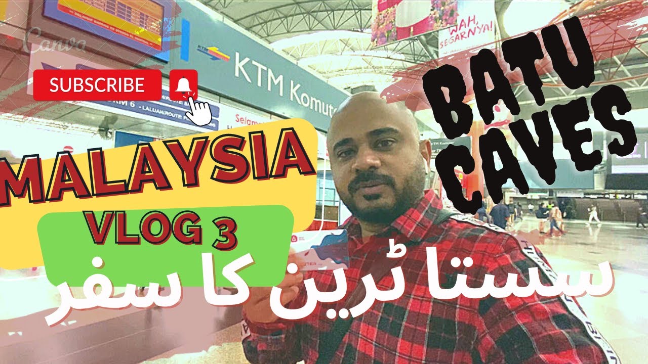 Malaysia vlog 3 | How to avoid taxi scam in Kuala Lumpur | bukit bintang to Batu caves by train