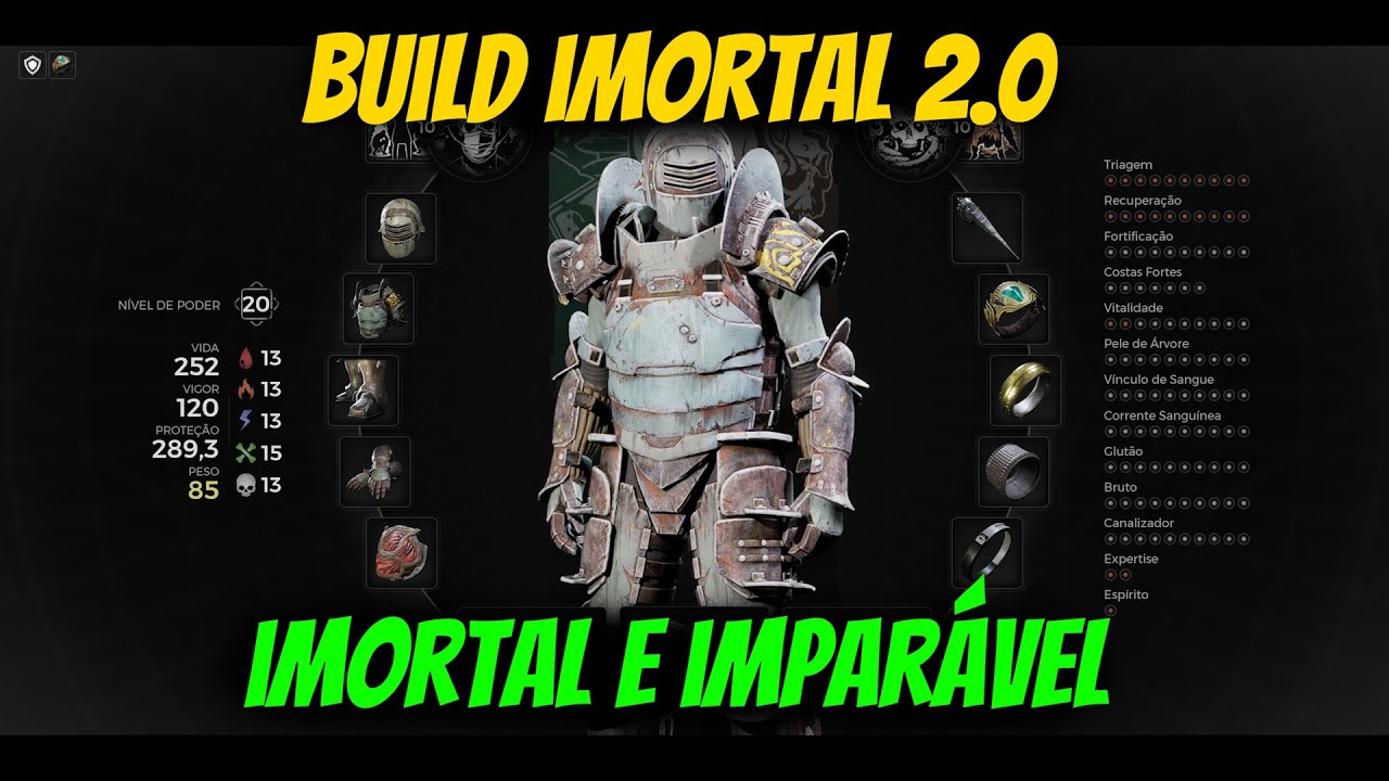 Remnant 2 - Build Imortal 2.0 - Não só imortal mas também imparável