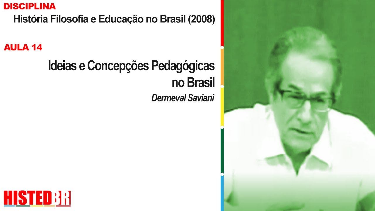 Aula 14 Ideias e Concepções Pedagógicas no Brasil