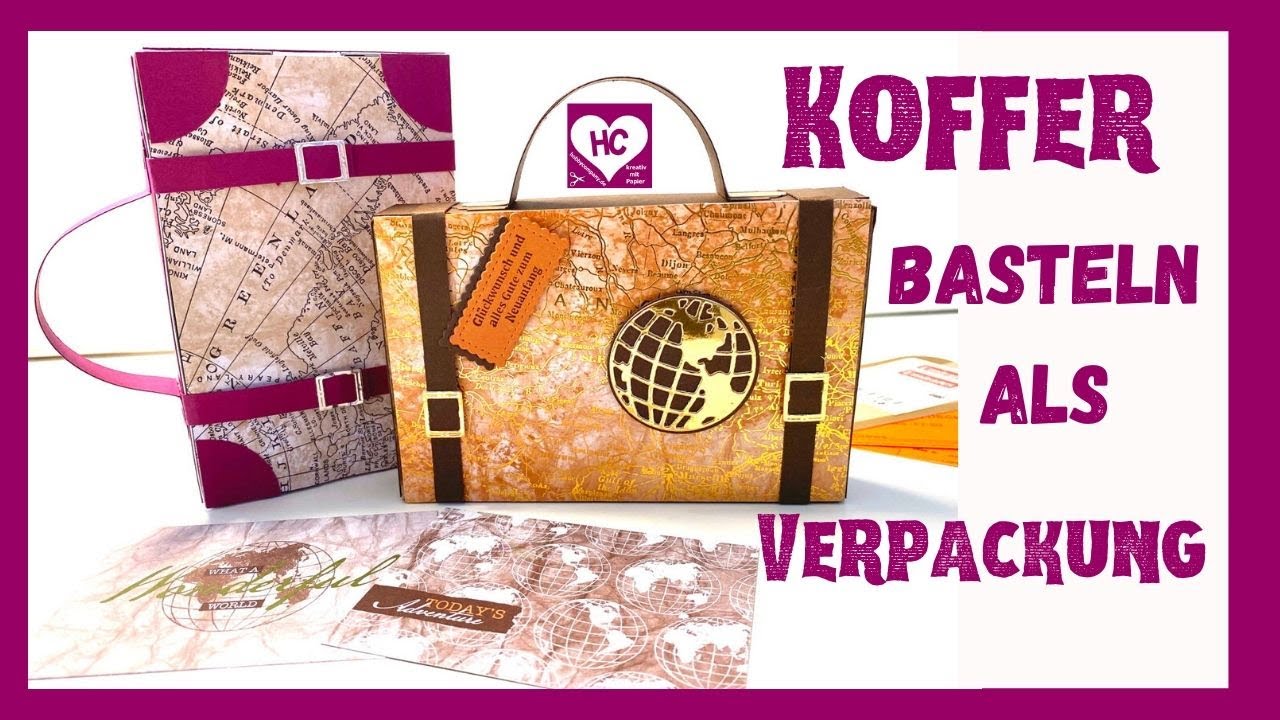 Wie du ganz einfach traumhafte Koffer bastelst