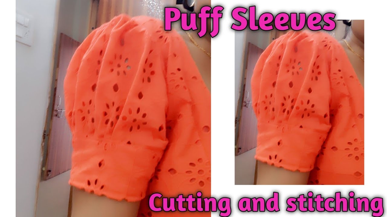 Puff Sleeves Cutting And Stitching | Designer Puff Sleeve | Silai Time
