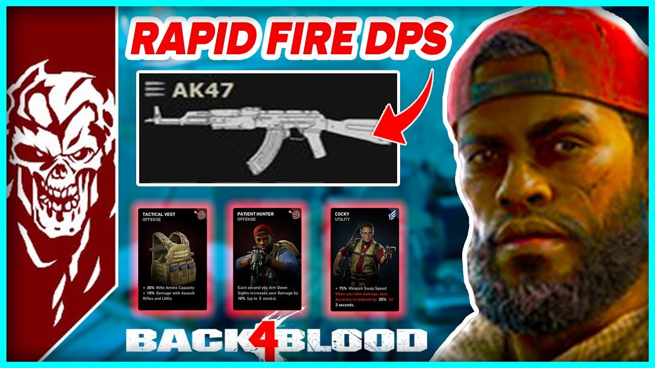 Nightmare Massive Dps Ak47 Rifle Ar Deck Build! - Back 4 Blood Post Update Nightmare Deck Build 2022