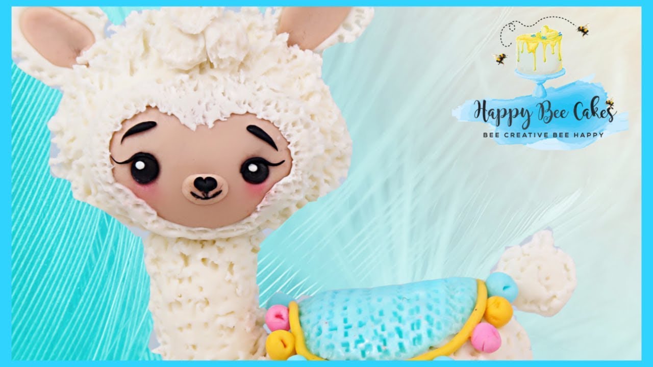 Llama cake TOPPER tutorial | Llama cake