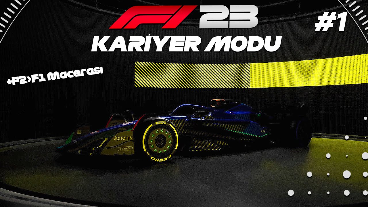F1 23 Türkçe Kariyer Modu - EFSANE TAKIMI ESKİ GÜNLERİNE DÖNDÜRECEĞİZ - Bölüm 1 | F1 23 Türkçe
