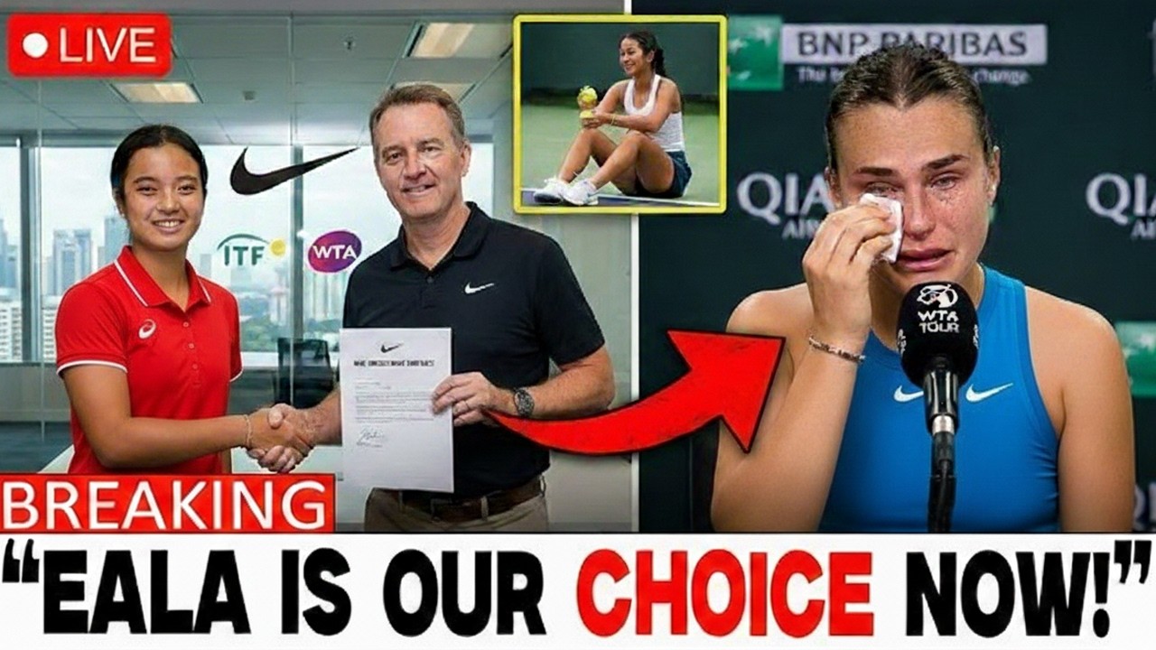 NIKE Stuns The Tennis World! Alex Eala Replaces Aryna Sabalenka as New Brand Ambassador!