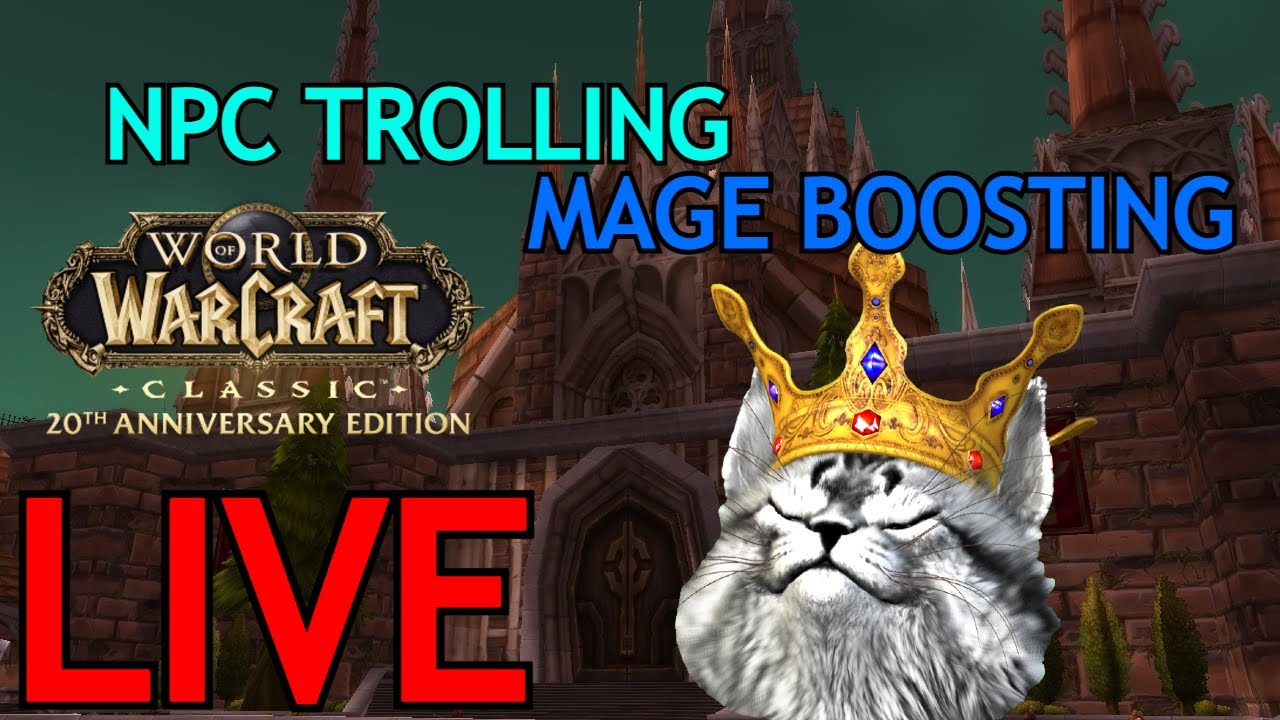 [MUSIC MUTED] WOW CLASSIC -MAGE AOE BOOSTING MARAUDON BOOSTING  !cirilla !donate