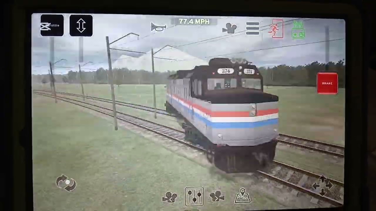 My special video F40PH DRIFT IN TRAIN AND RAIL YARD SIMULATOR