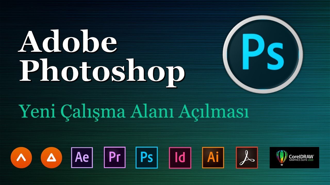 Photoshop Dersleri - Başlangıç Yeni Çalışma Alanı Açılması #photoshop  #grafiker #designer