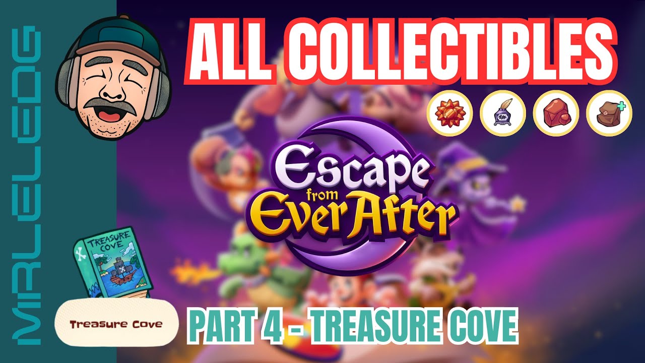 Escape From Ever After 100% walkthrough - All collectibles and puzzles guide in Treasure Cove