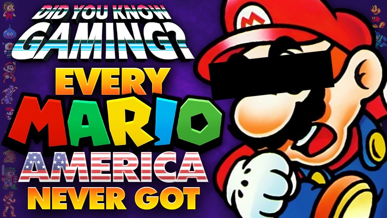 Every Super Mario Game America Never Got