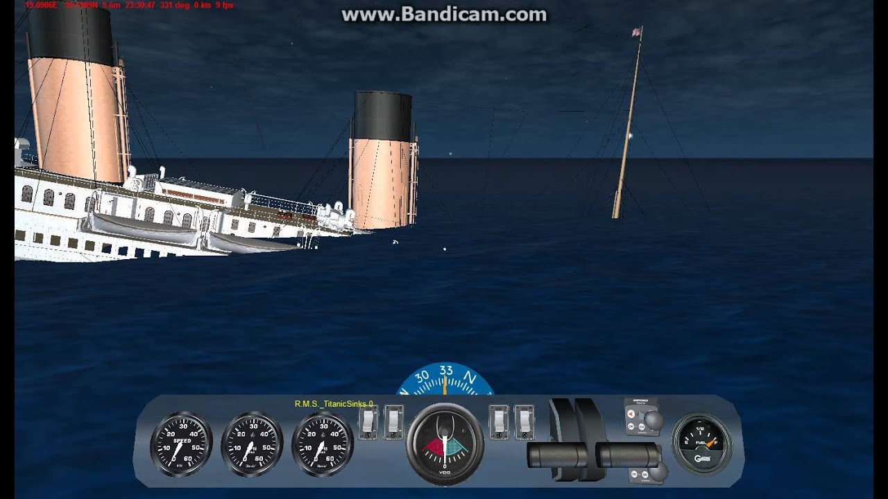 Titanic Recreation - Virtual Sailor 7