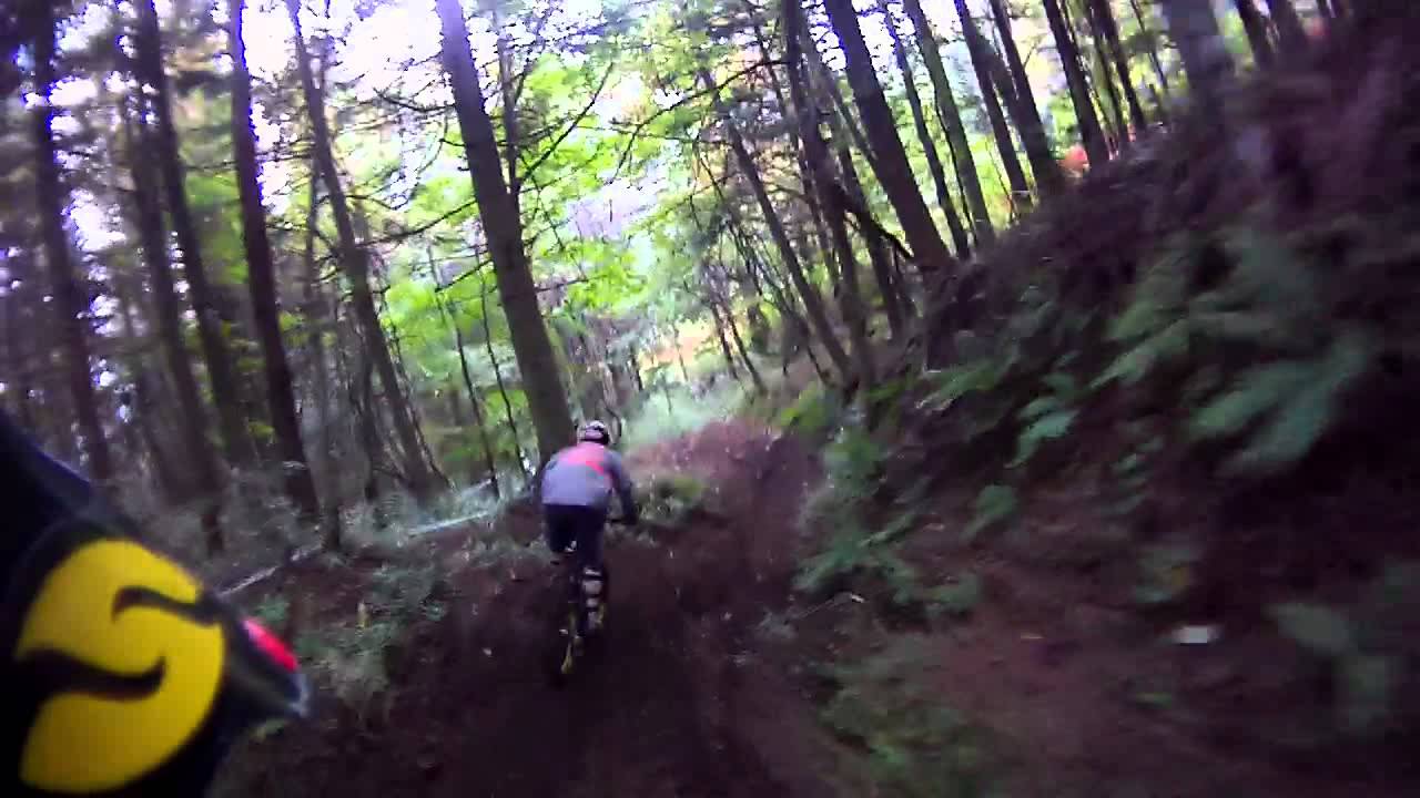 Run 12...Me and Jim meet 'the log'.MOV