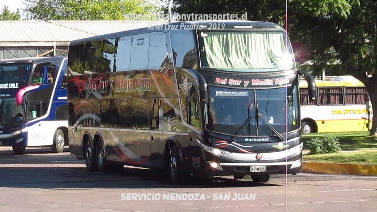 Del Sur y Media Agua 318 | Marcopolo Paradiso 1800 DD - Scania + Mini Viaje a Aeropuerto MDZ
