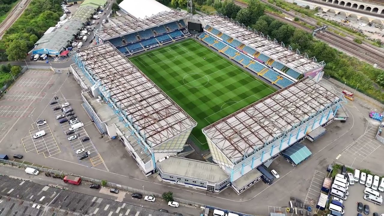 Millwall FC The Den By Drone