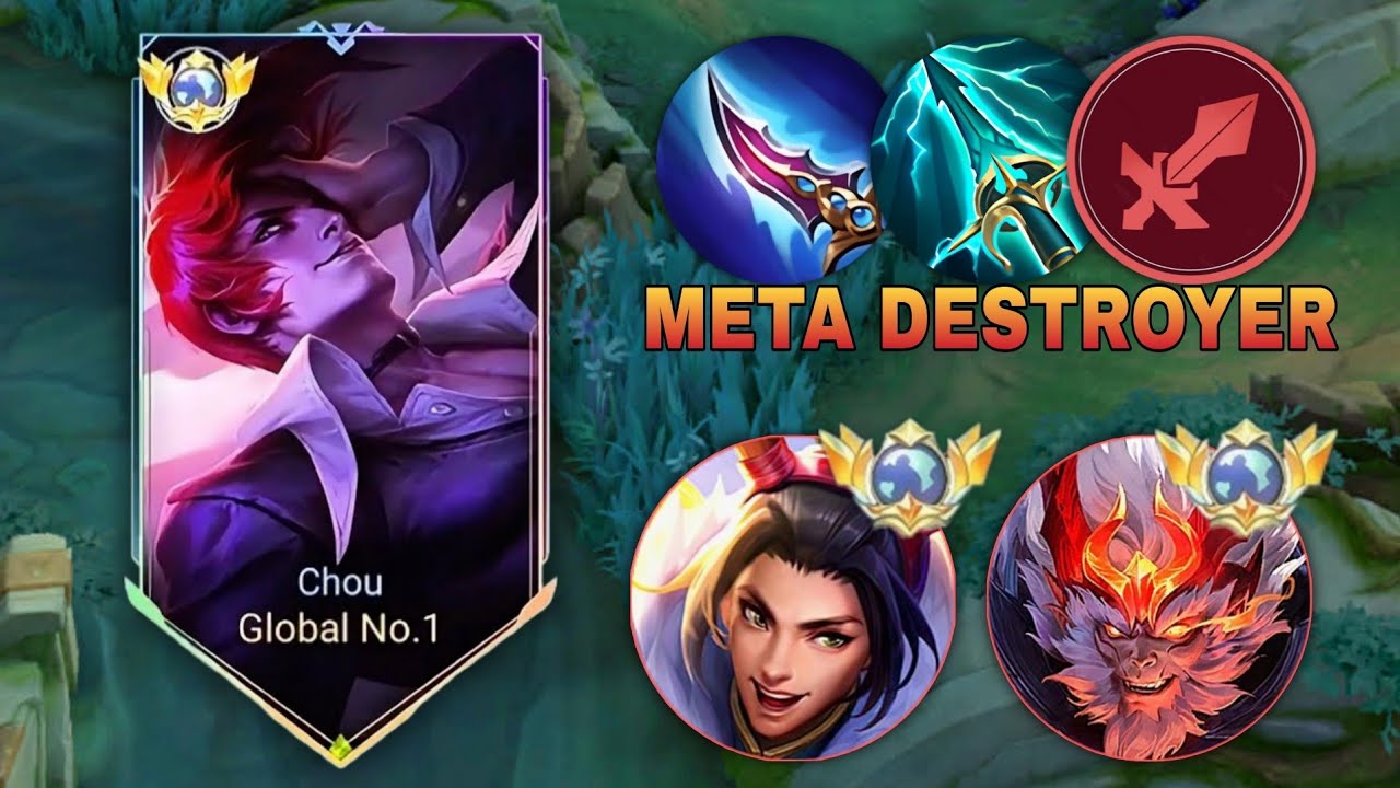 TOP GLOBAL CHOU NEW HIGH DAMAGE BUILD 2026 - Mobile Legends | MLBB