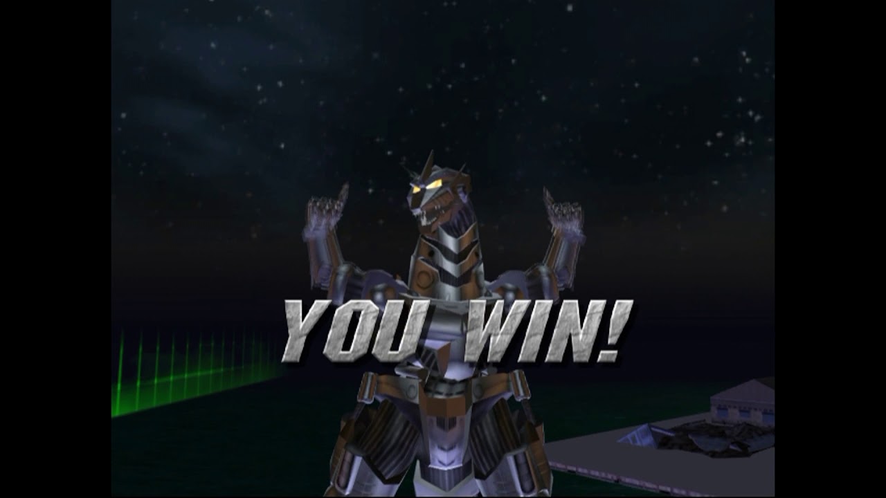 Godzilla: Destroy All Monsters Melee Xbox (MechaGodzilla 3/Kiryu) Hard