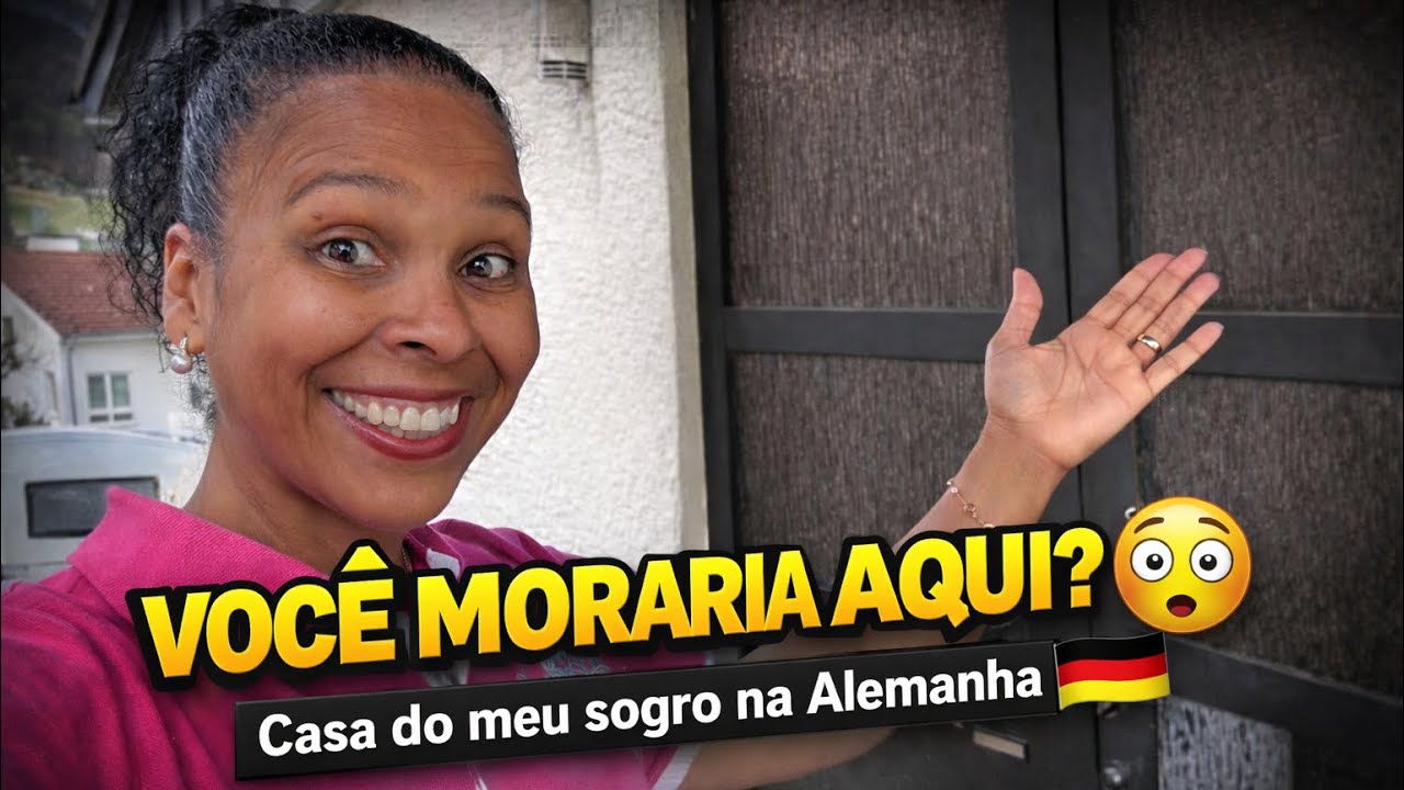 COMO É UMA CASA ANTIGA NA ALEMANHA| TOUR CASA DO SOGRO| MUITAS RECORDAÇÕES