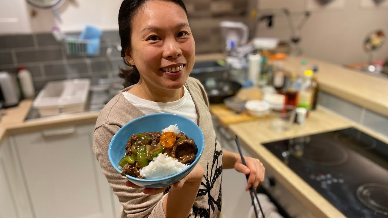 Beef with Green Pepper and Black Bean Sauce