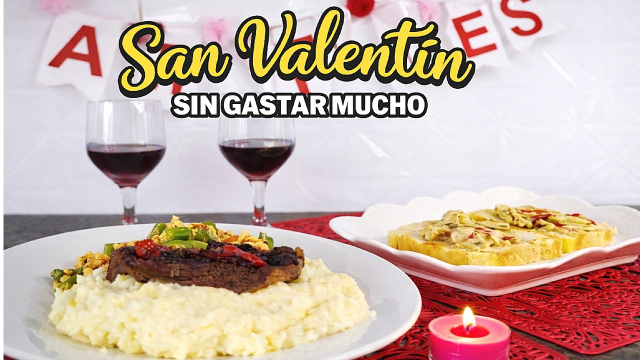 San Valentín en Casa SIN Estrés 💕 Cena + Decoración Fácil y Económica