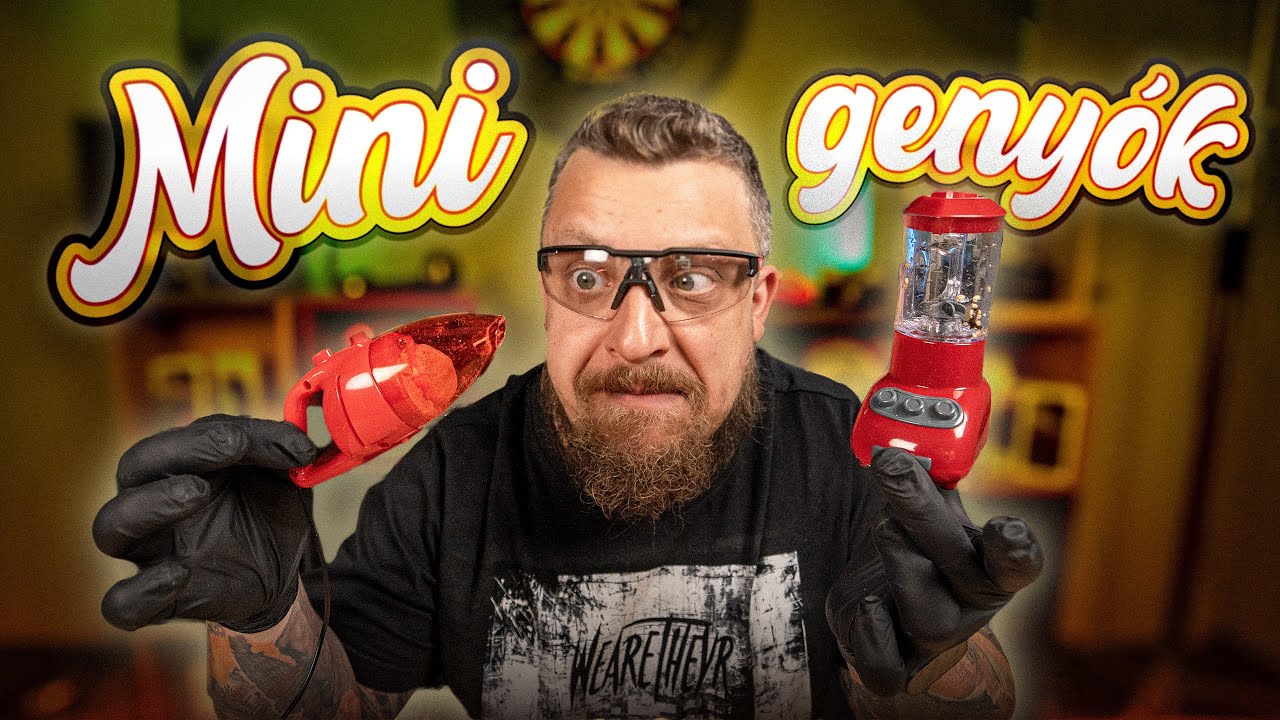MINI PORSZÍVÓ & BLENDER 🤏🤯