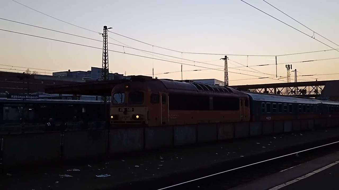 418 149 Csörgő indul KÖKI-ről