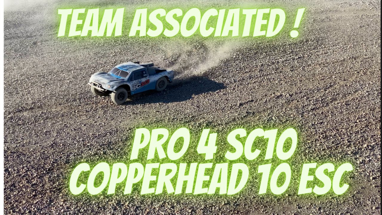 Team associated pro 4 Sc10 w/copperhead 10 esc 3200 kv motor
