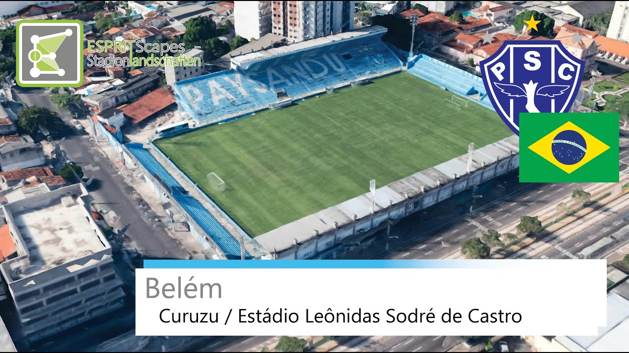 Curuzu / Est&aacute;dio Le&ocirc;nidas Sodr&eacute; de Castro | Paysandu Sport Club | Google Earth | 2014