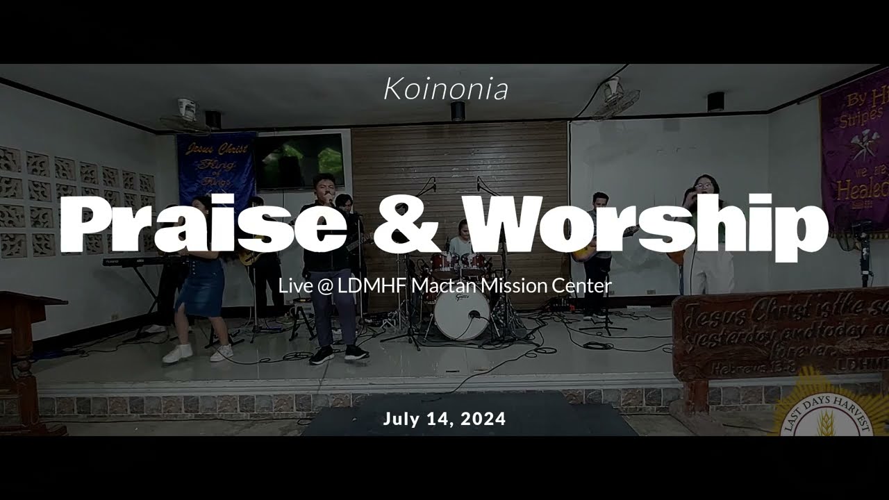 July 14, 2024 Sunday Service Praise & Worship