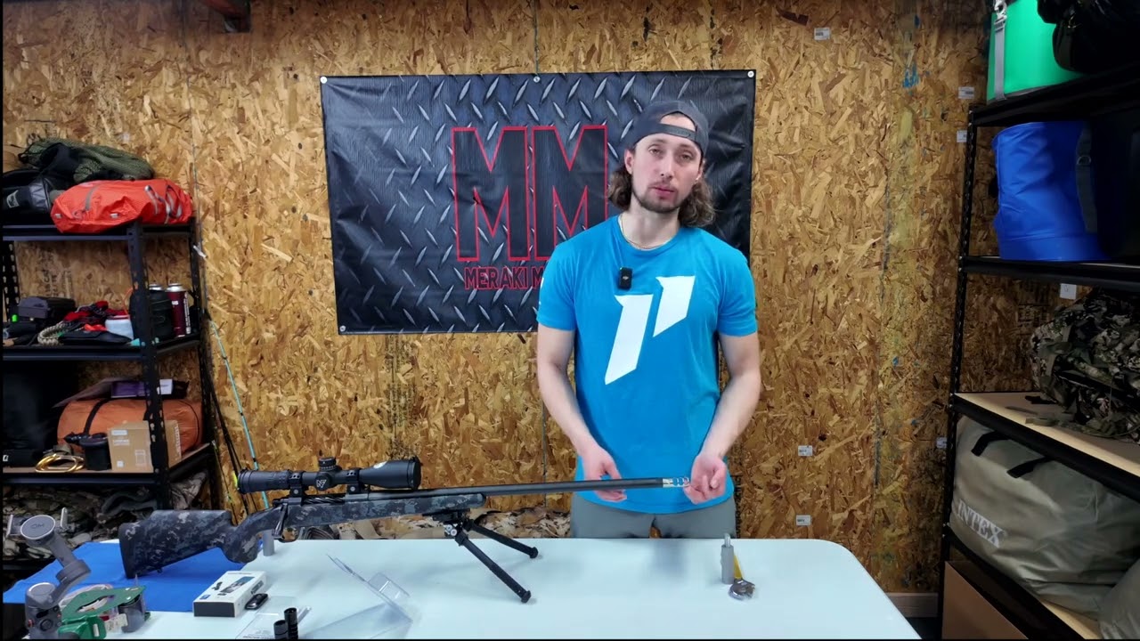 How to install self-timing muzzle brake Meraki Machine.￼