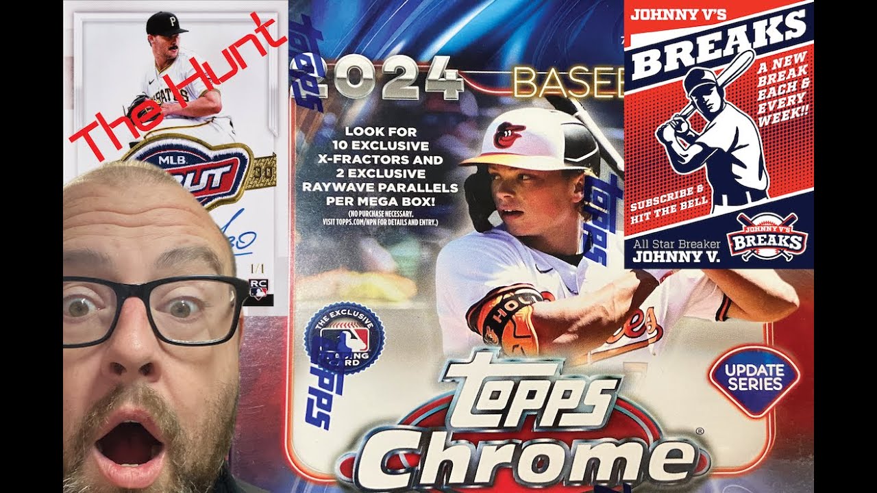 2024 Topps Chrome Update Mega Box - Mystery Guest Breaker #MLB #toppsupdate #paulskenes
