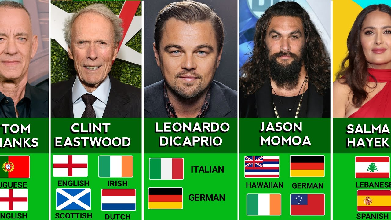 100 Celebrities Whose Ethnicity You Don't Know