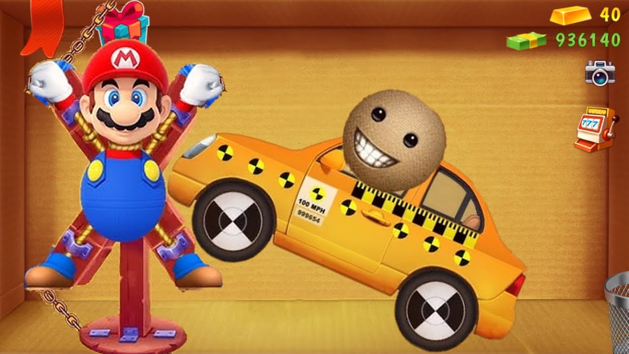 The Buddy & MARIO in Blender | Kick The Buddy