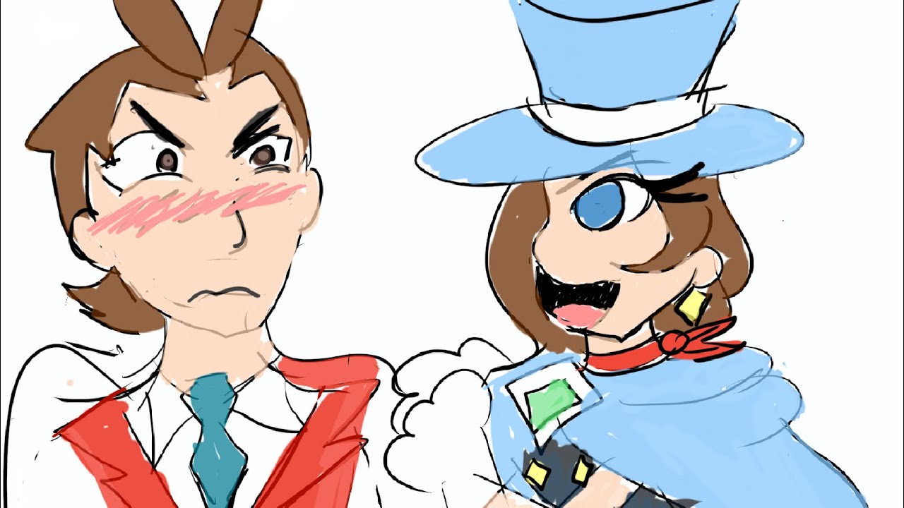 AA4 Apollo Justice as Gravity Falls ANIMATICS Part 1 (contains Klapollo)