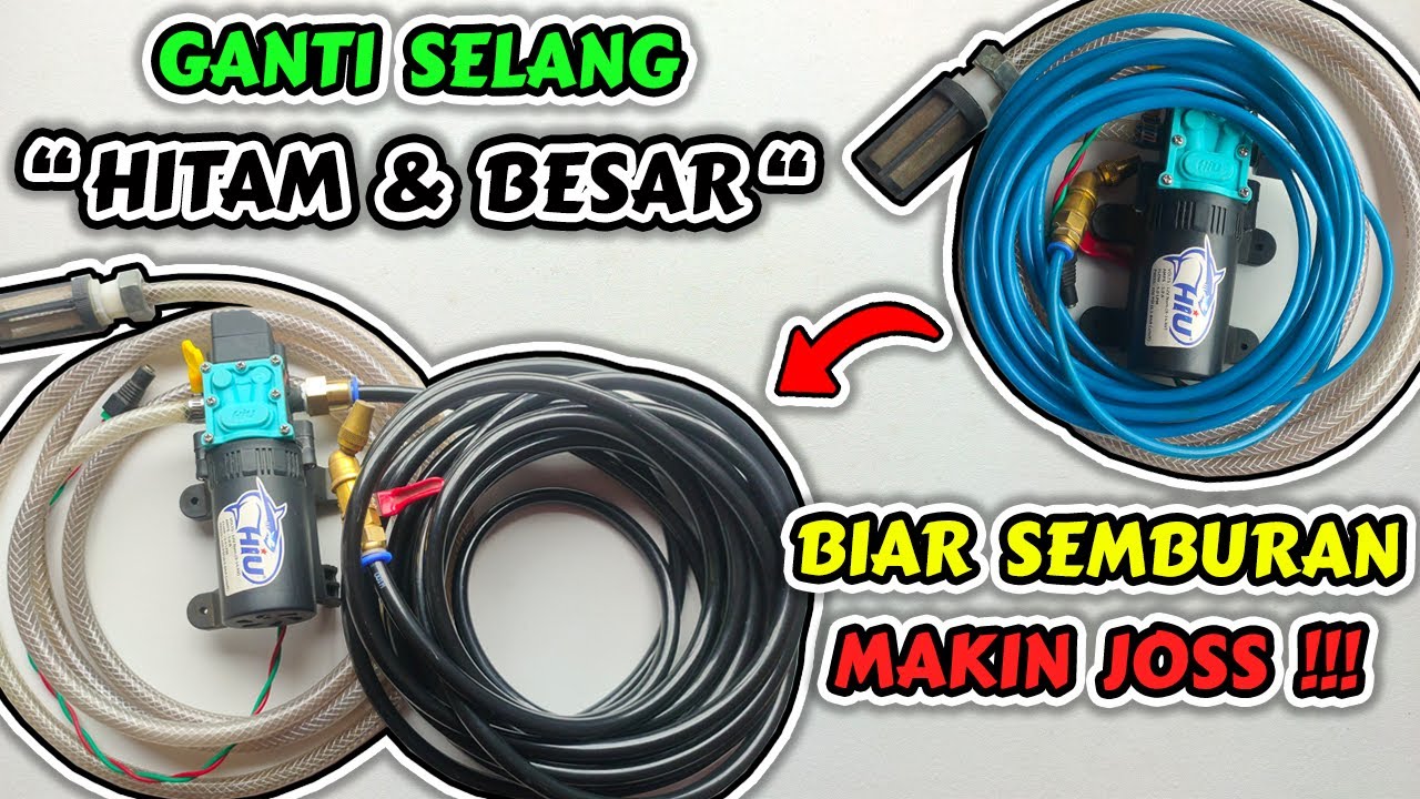 Tutorial Cara Ganti Konektor Slip Lock Dan Selang PU Pada Pompa DC Hiu