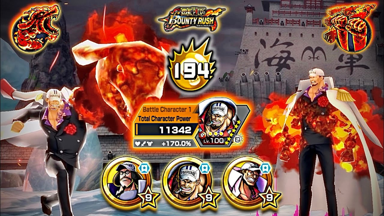 【Is He Still Worth 750RDS in This Meta?】EX Akainu Sakazuki with [Warlords Support] Showcase | OPBR