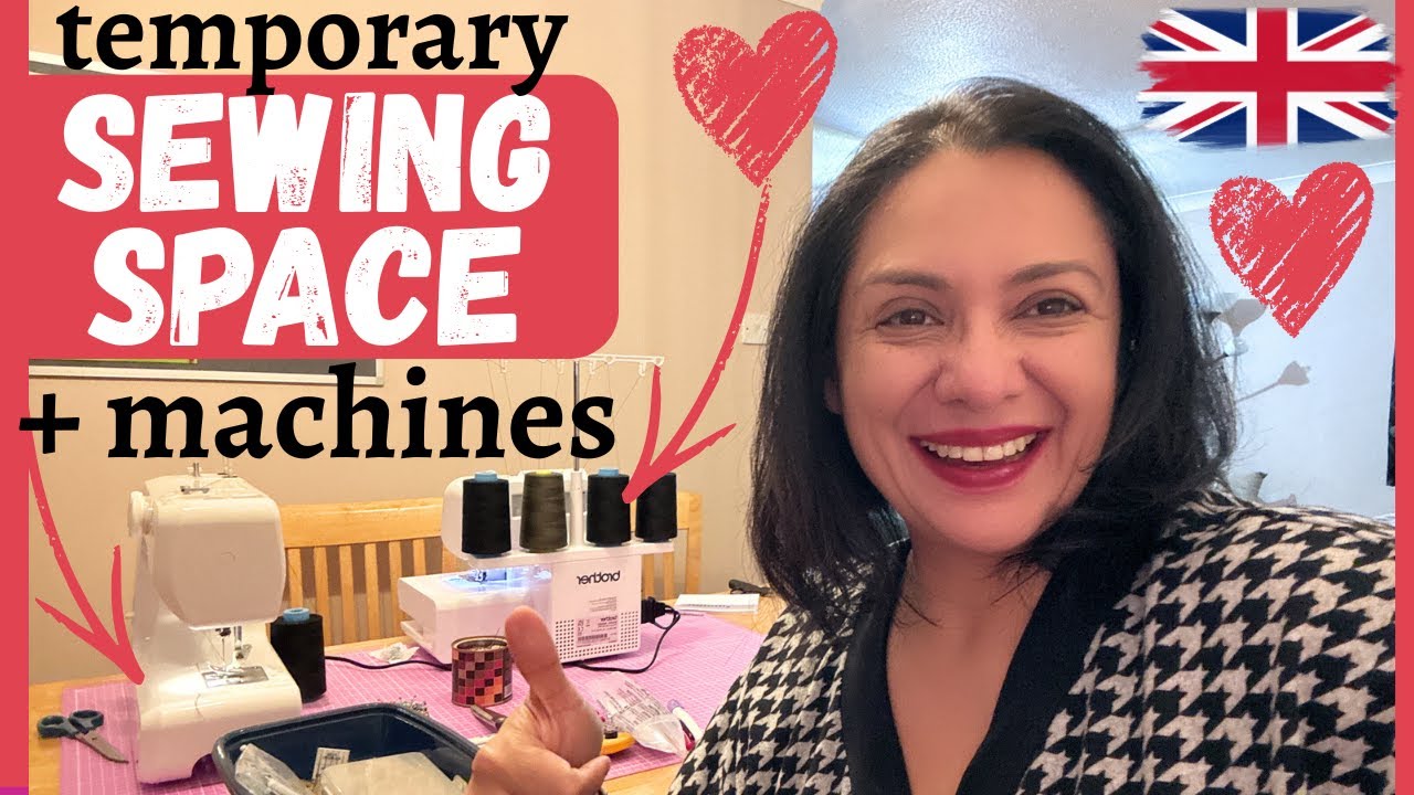 UK sewing space is A GO! Temporary city, permanent sewing required!