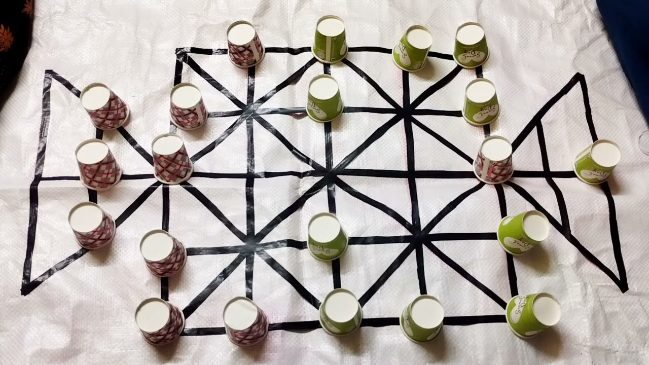 funny Bead 16gameplay how to play sholo guti game AR 2 players mind set #game #viral #video 🤣😂