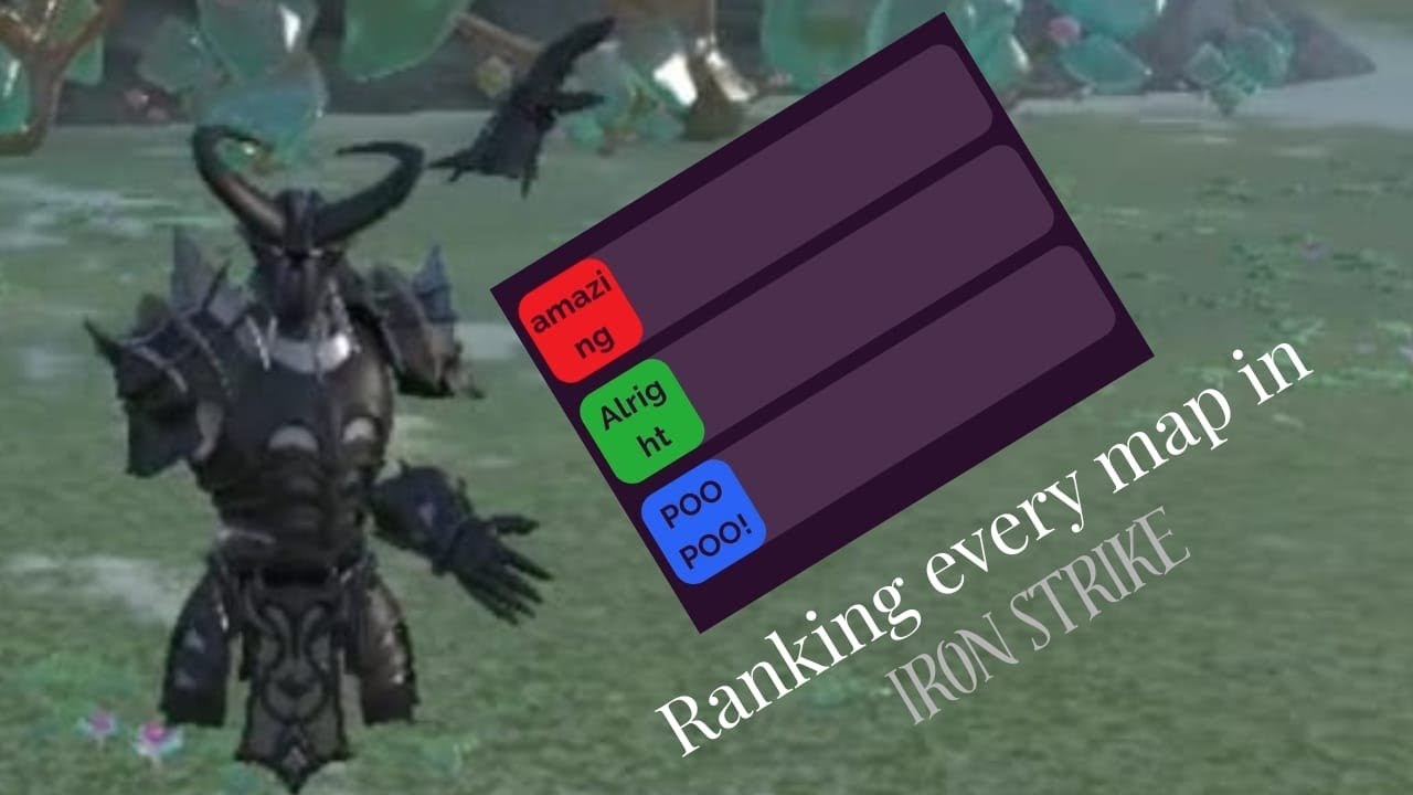 Ranking every map in IRONSTRIKE!