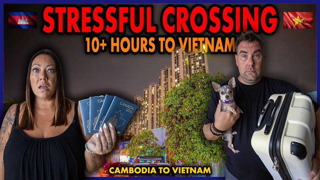 Vietnam Travel: Chaotic Border Crossing + First Authentic Pho in Ho Chi Minh City