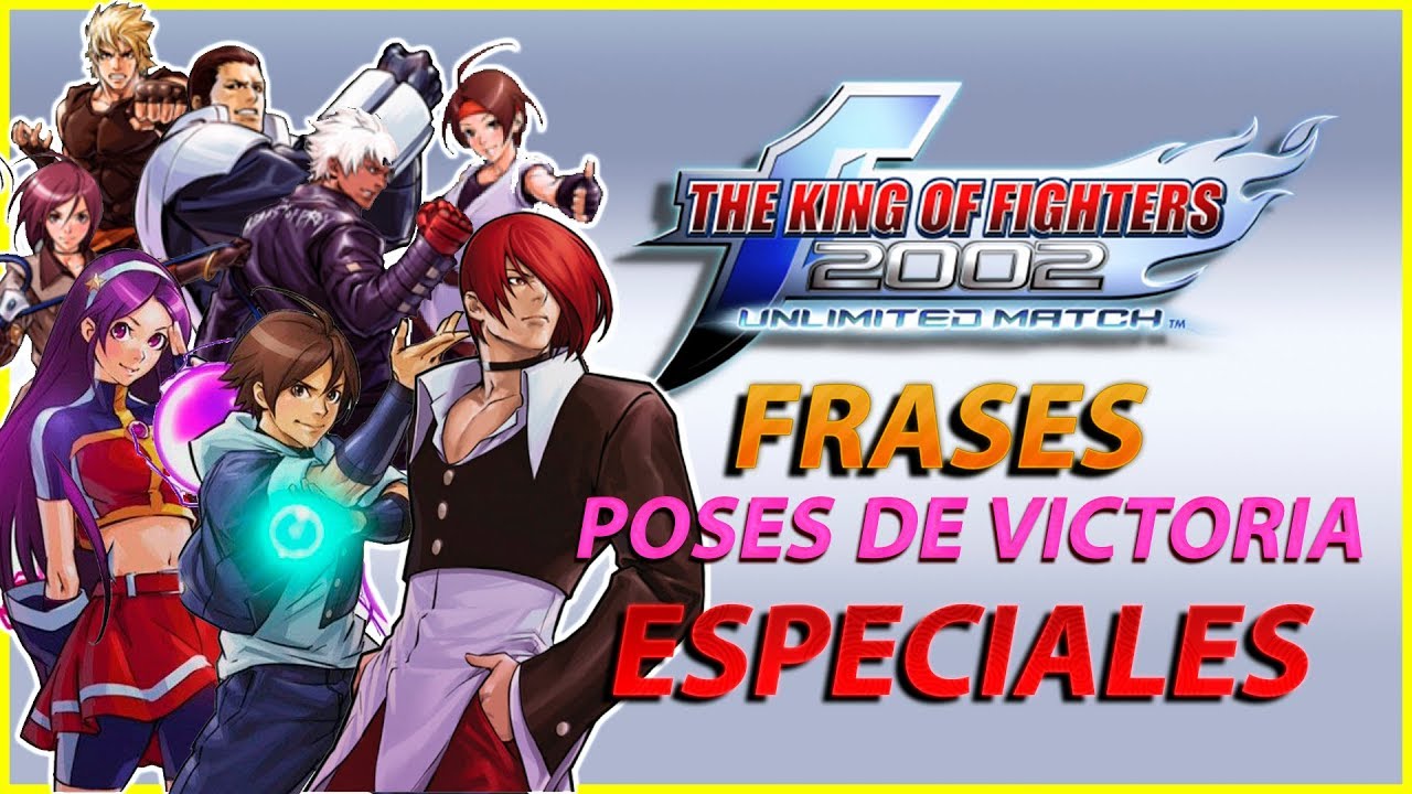 The King of Fighter 2002 UM - Frases Poses de Victoria Especiales