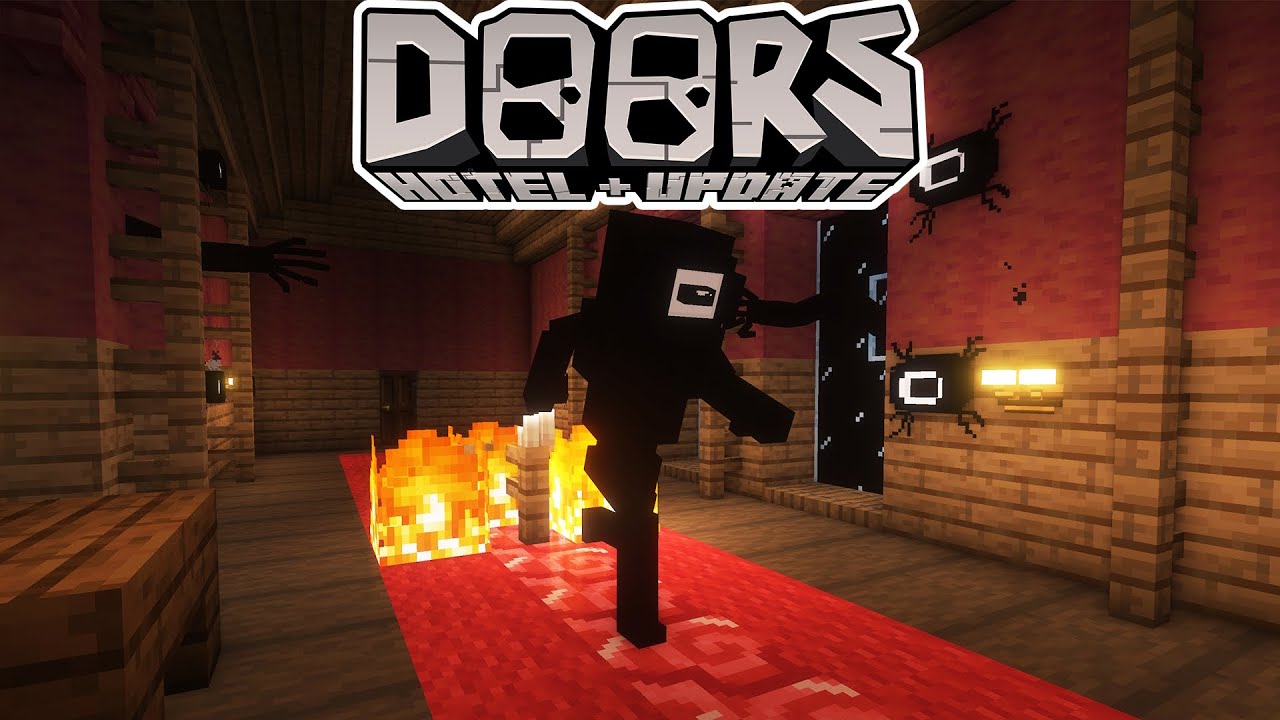 Minecraft Roblox Двери | Отель + Обновление | (Полная игра на карте)