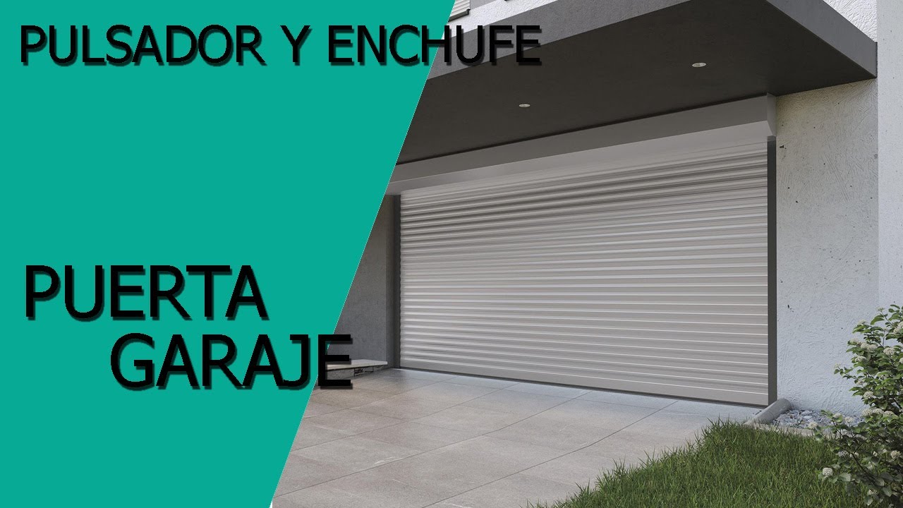 Instalar interruptor para abrir el garaje y enchufe para motor (DIMO 700)