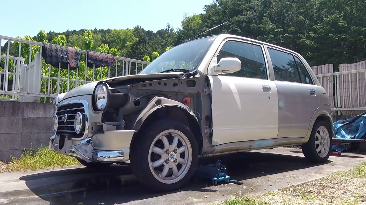 事故車、6万円のミラジーノを復活させたいその1