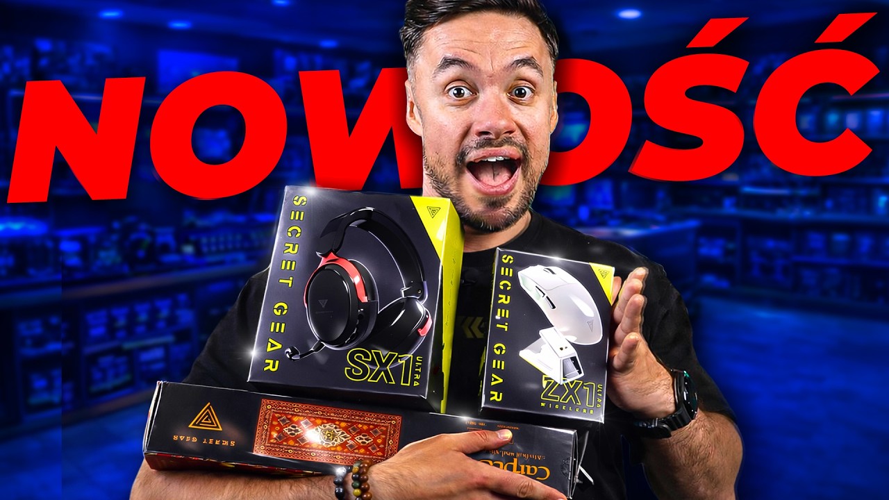 NOWY GRACZ NA RYNKU! - SPRAWDZAMY SECRET GEAR