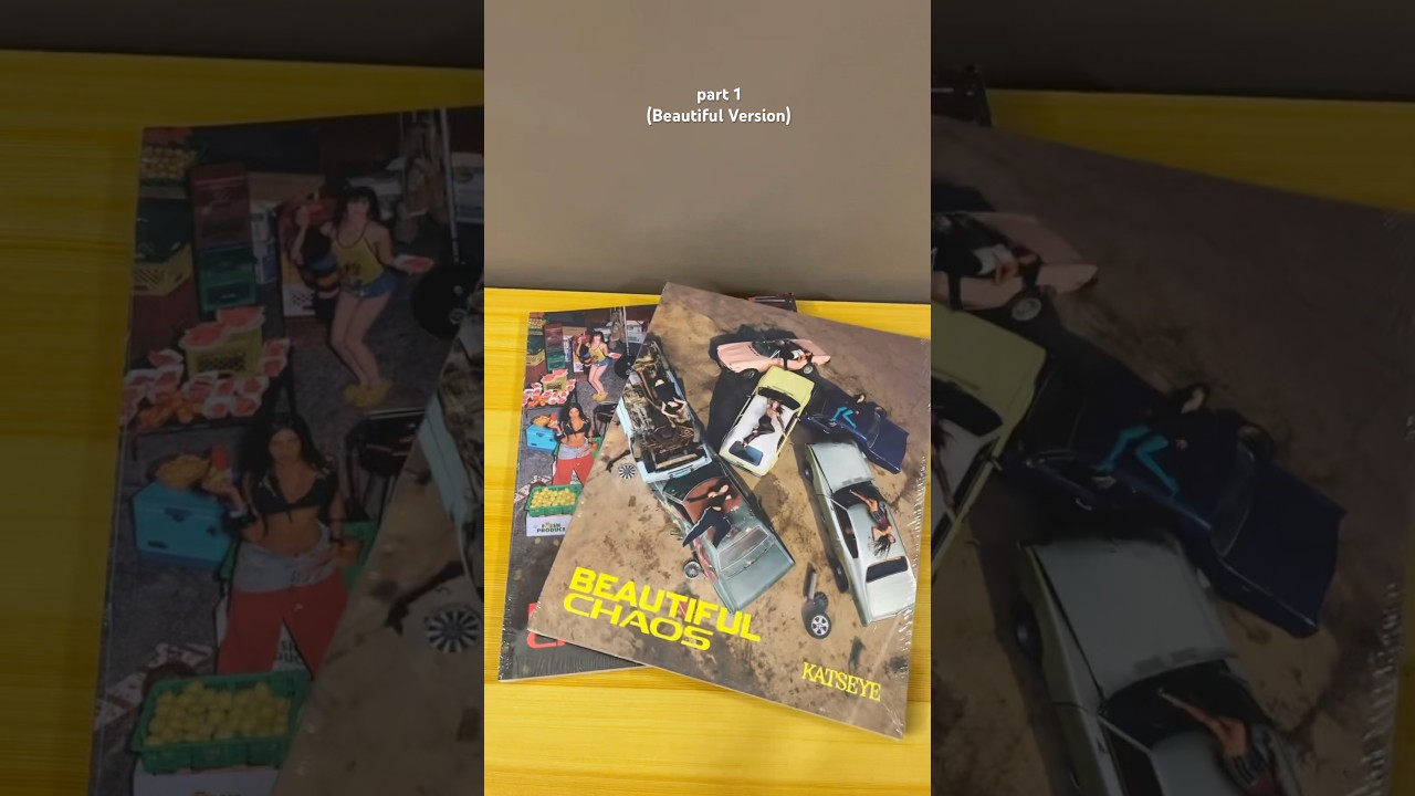 Katseye Album Set Unboxing Part 1 (Beautiful Version) #katseye #album #unboxing #preorders #eyekons