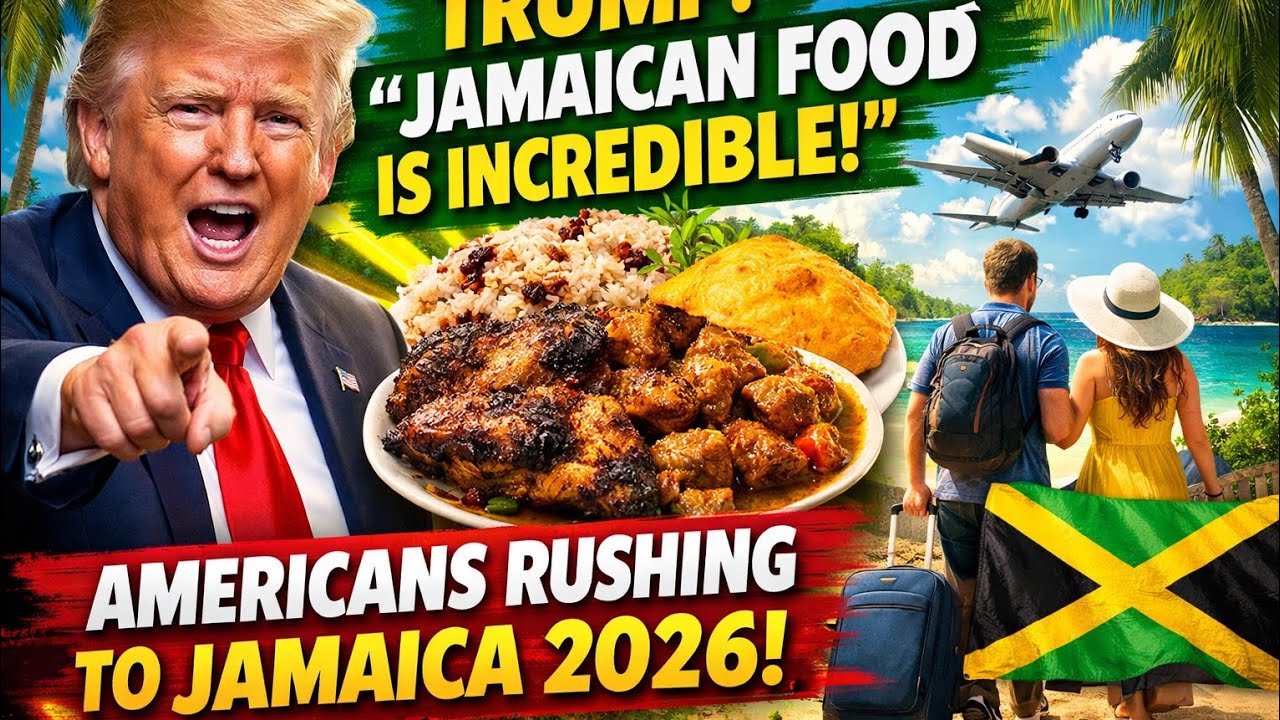 Why Trump’s Jamaican Food Statement Is Trending Worldwide!